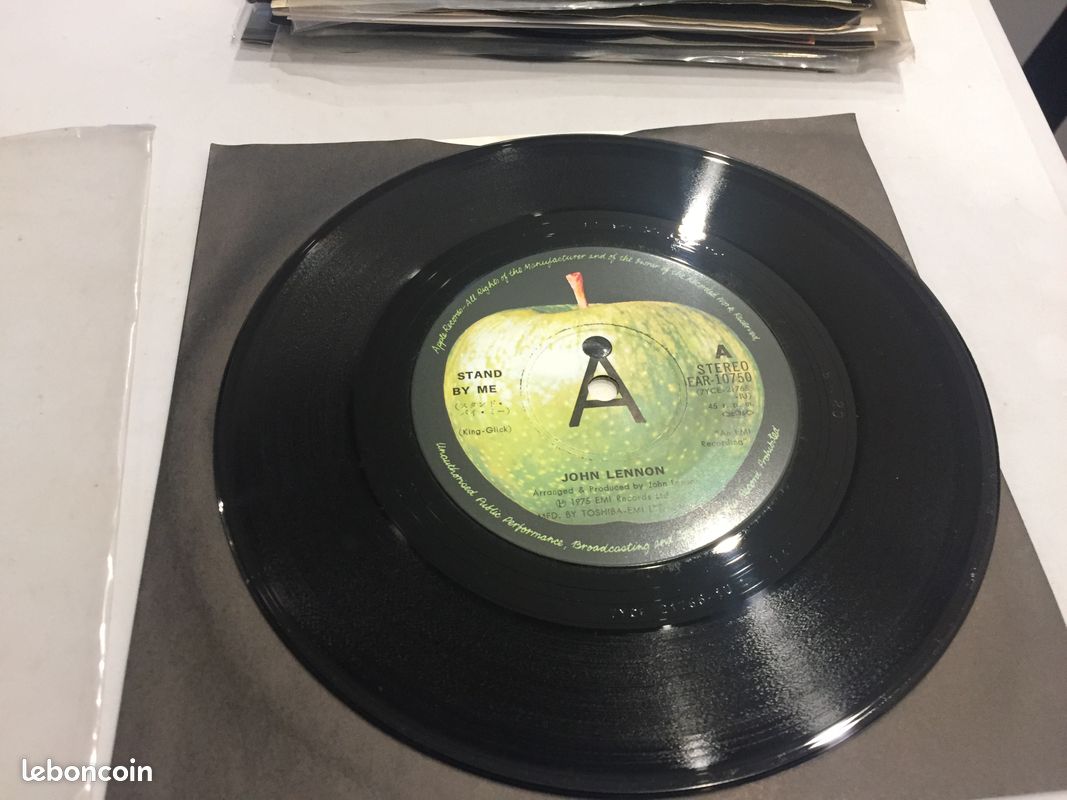 John Lennon Stand by me 45t Japon (image 4)