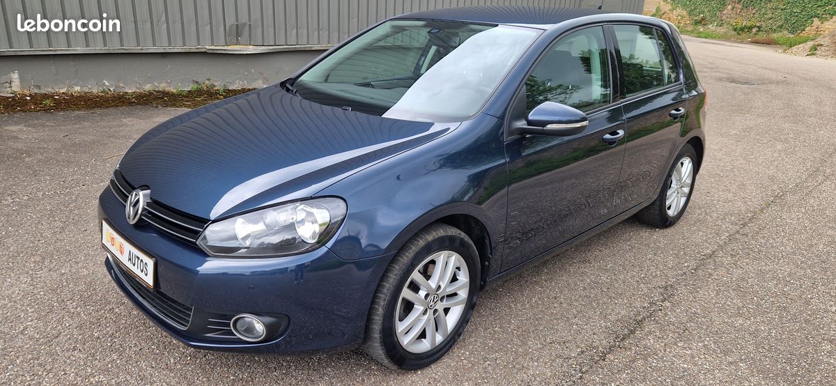 VOLKSWAGEN Golf VI Highline, 1.6 tdi DSG, 105ch, 02/2011, 126800km, 5 portes, Carnet complet (image 1)