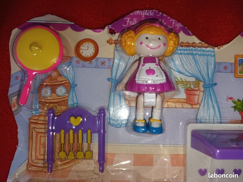 Vintage Figurine Poupée Pretty Sally Play set la Cuisine (image 8)