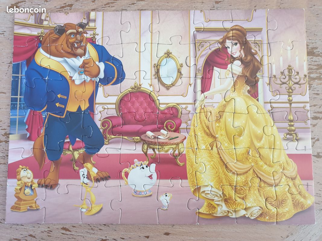 2 puzzles Disney princesses 48 pièces (image 2)