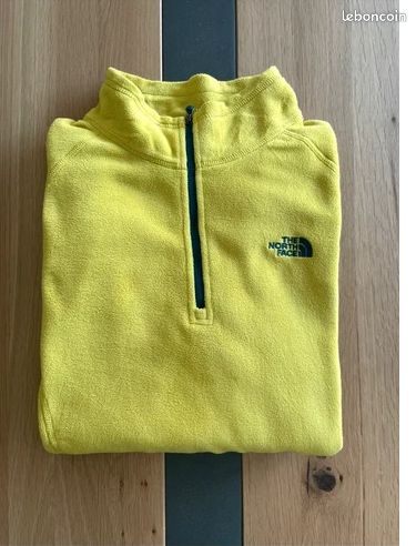 Polaire half zip The North Face/Jaune/XL women (image 1)