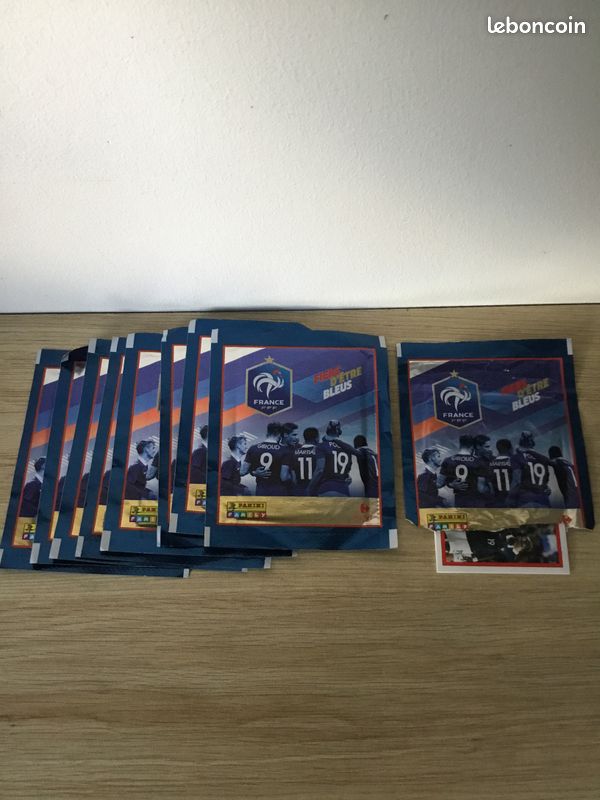 Vignettes Panini au plus près des bleus 2022 Intermarché (image 2)