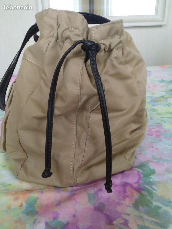 SAC tissu imperméable beige MARC LABAT - NEUF (image 2)