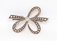 Broche Vintage 1930 Vierge Marie En Plaqué Or - France - Très Bon état