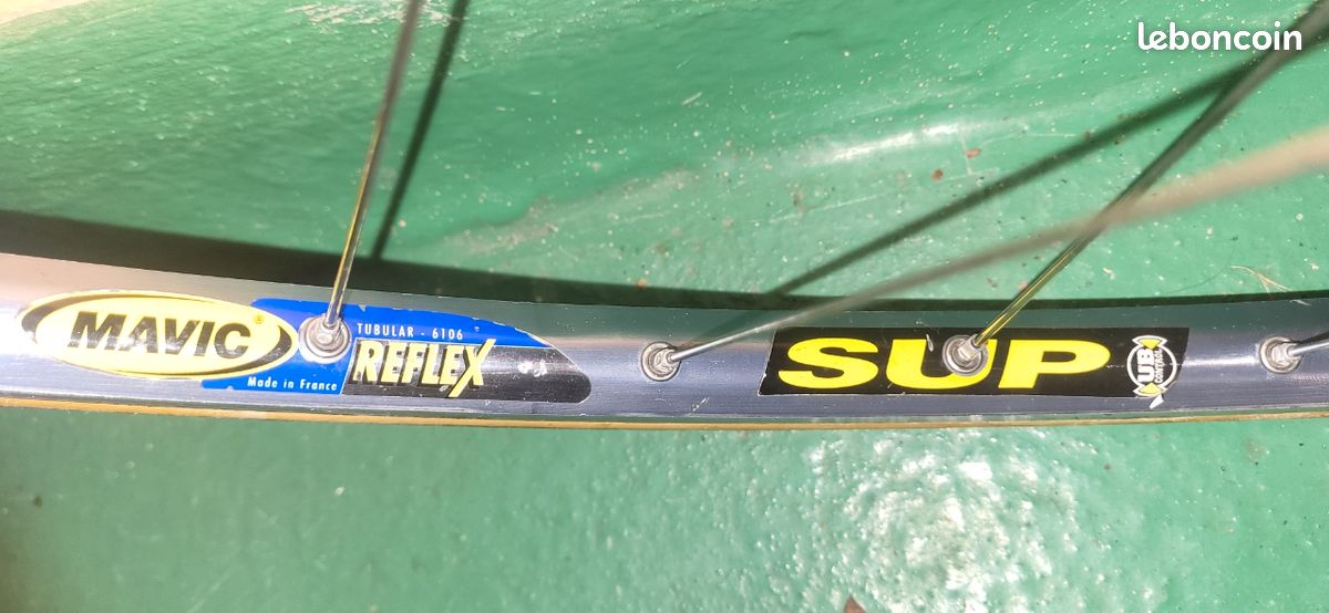 Jante Mavic reflex sup cd céramic boyau 32 trous - Équipements vélos