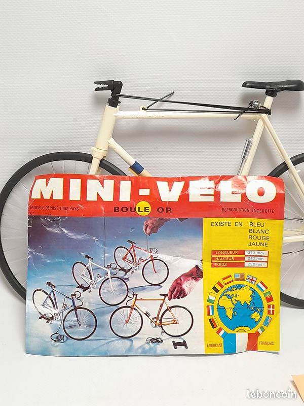 Mini Vélo Tour de France BOULE OR collection (image 4)