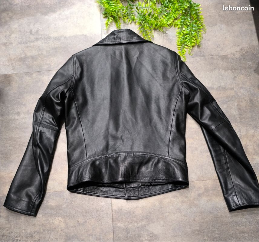 Veste perfecto cuir The Kooples XS (image 2)