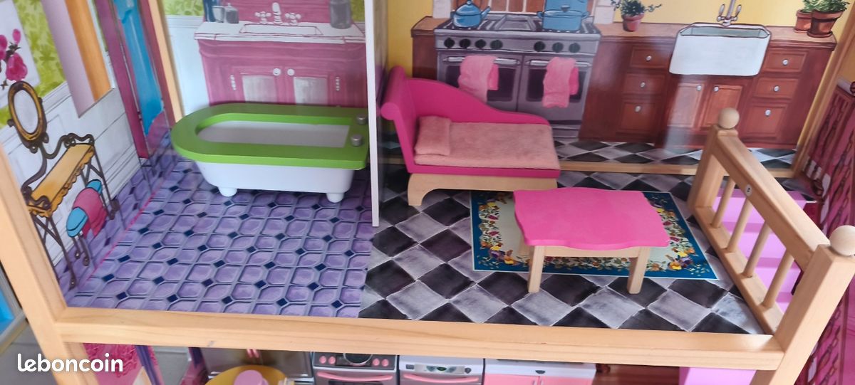 Kidkraft Maison Barbie Toys R Us Grand View Mansion Dollhouse With