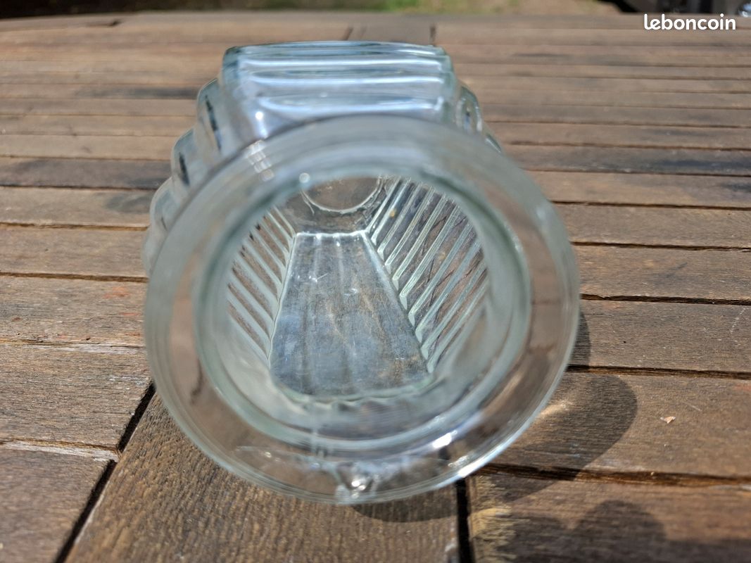 Vase en verre Vintage (image 3)