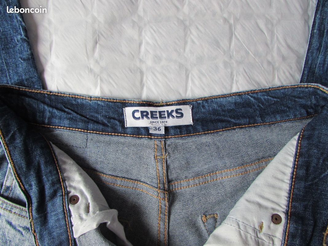 Jeans homme marque Creeks Since 1974 taille 36 (image 5)