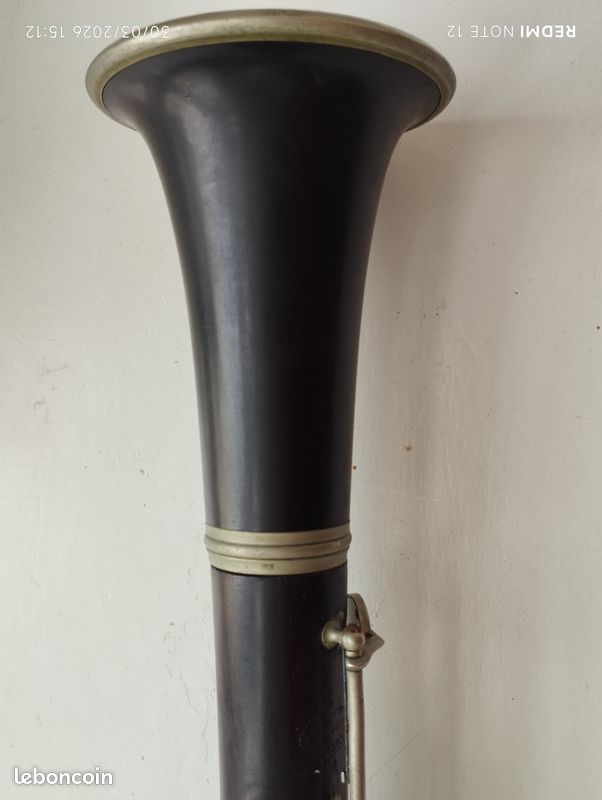 Jolie clarinette en bois ancienne (image 13)
