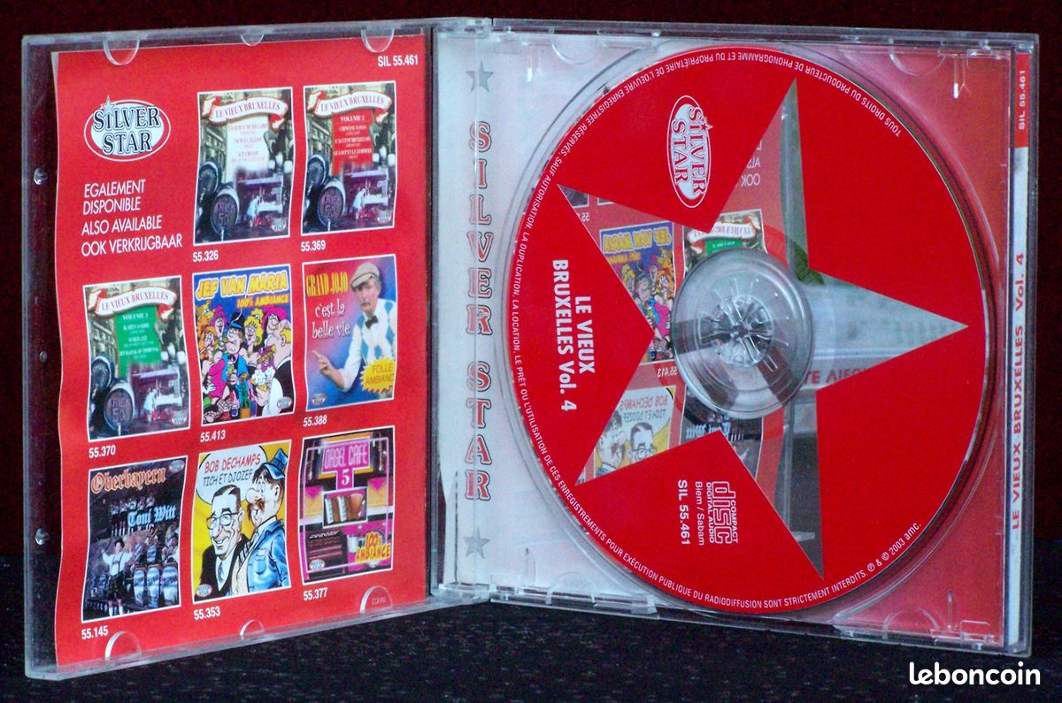 4 compilations CD 'LE VIEUX BRUXELLES (image 3)