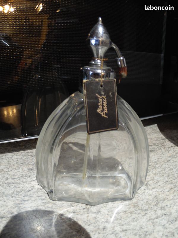 Vaporisateur De Parfum Ancien Marcel Franck – Cristal – Années 1950 – Vide