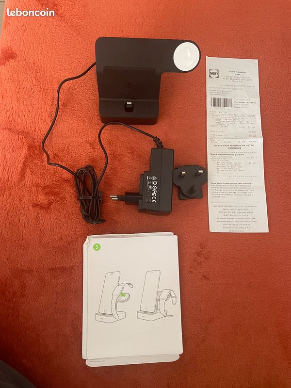 Station de charge Apple Watch iphone (image 2)
