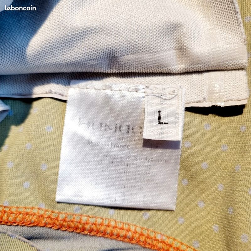 Couche lavable Hamac Paris : Taille L (nacelle récente à bords plats) - imprimé kaki clair points blancs (image 4)