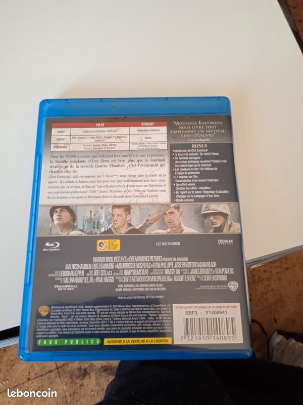 Blu-ray la mémoire de nos pères (image 2)
