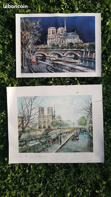 Lot 2 lithographies (image 1)