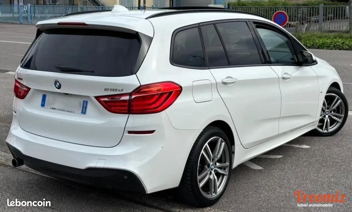 Bmw Serie 2 Gran Tourer 218d XDrive PACK M BVA8 7 Places Toit Pano GPS Caméra J (image 3)