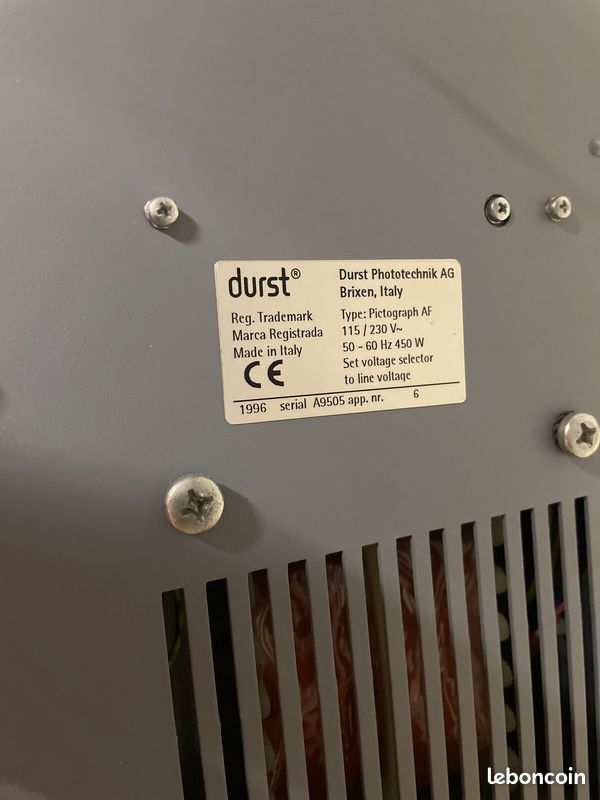 Durst M805 couleur Agrandisseur photo - Photo, audio & vidéo