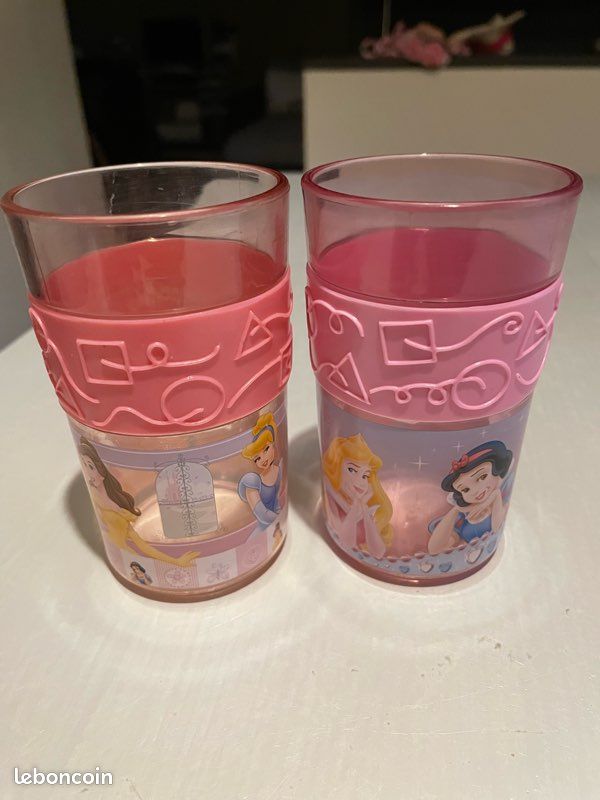 Verre En Polypropylène Lulabi Princess - Rose, 25,5 Cl, Robuste Et Durable, Idéal Pour Les Enfants