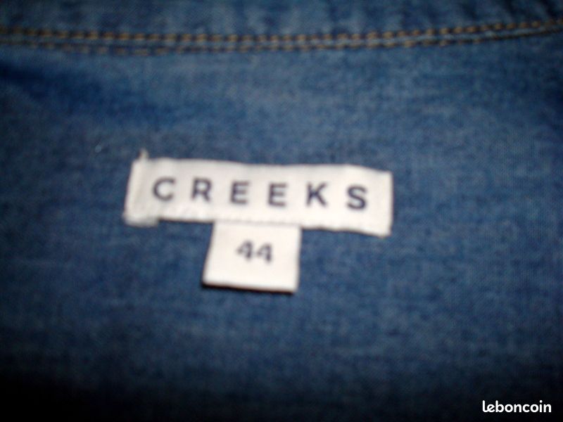 Chemise Jean denin stone (image 4)