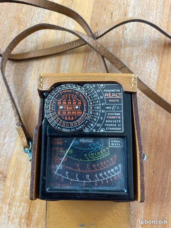 Cellule Posemètre Sagot Nicollier Pour Appareil Photo - Rare Avec étui - Occasion