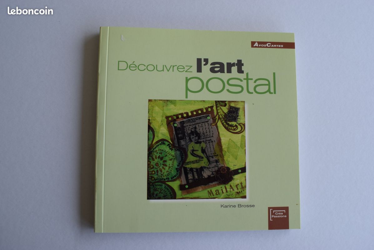 Livre " découvrez l'art postal" scrapbooking lilipani (image 1)