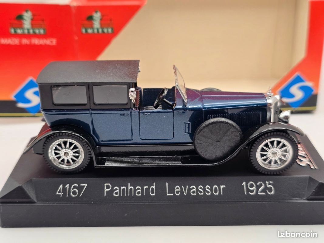 SOLIDO 1/43 MÉTAL - PANHARD-LEVASSOR 8 Cyl 35 cv 1925 | Jay &Jay'S