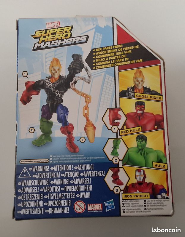 Figurine Marvel Super Hero Mashers - Ghost Rider (Hasbro 2014) (image 2)
