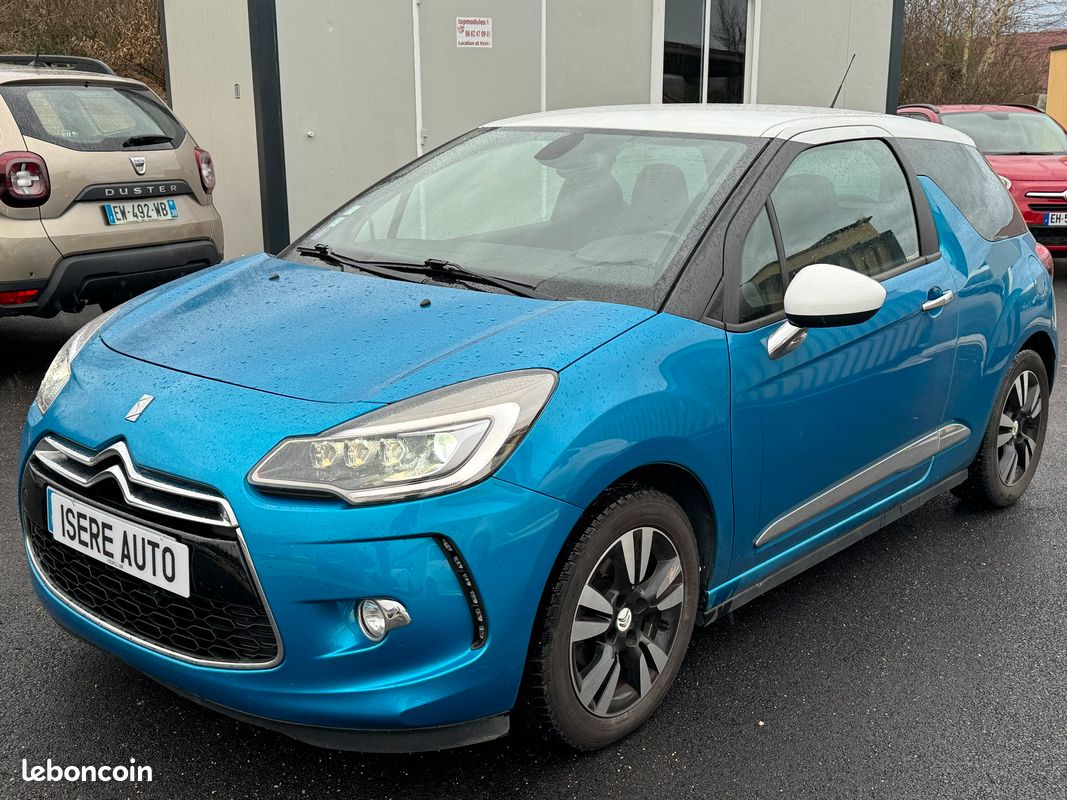 CRIT’Air 1 CITROËN DS3 PH2 LED 1.2 110CH EXCELLENT ÉTAT FAIBLES KMS (image 2)