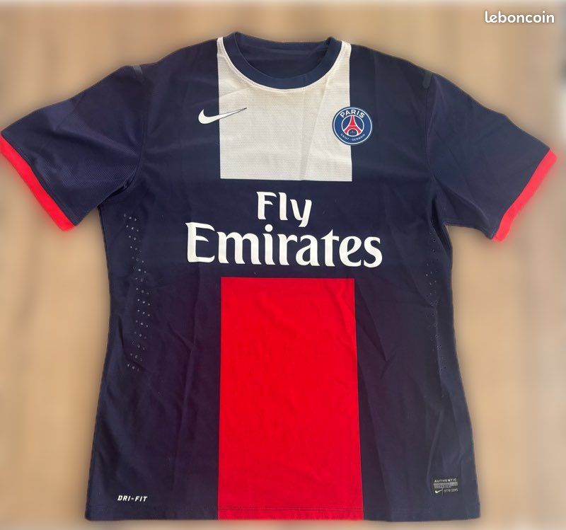 Maillot Extérieur Paris Saint-Germain Vintage Saison 2013-2014 - Nike - Taille L