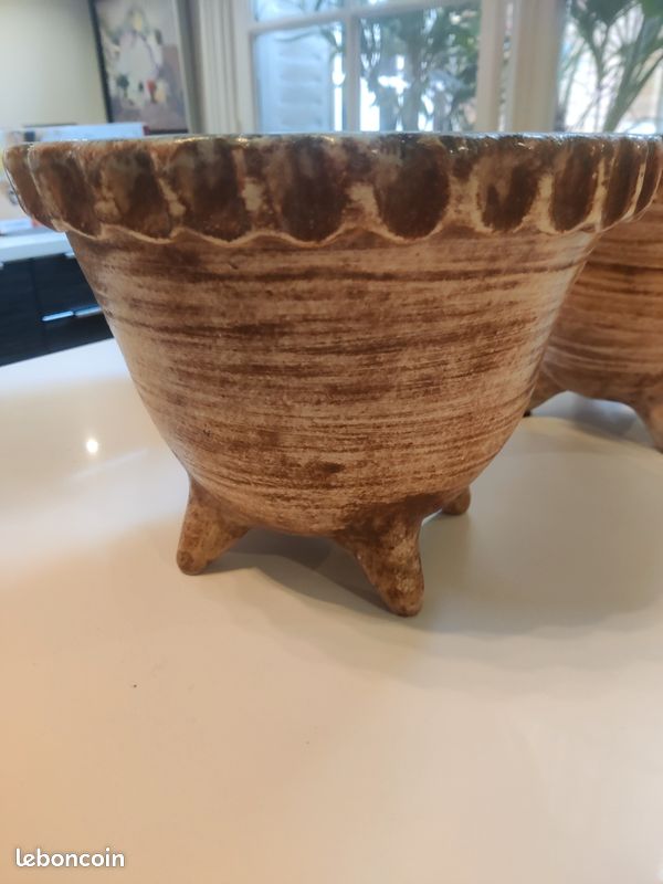 Trois grands cache-pots Accolay (image 2)