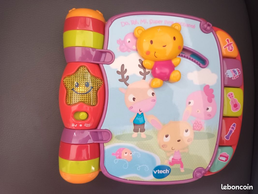 Livre musical Do ré mi Super livre enchanté Vtech (image 2)