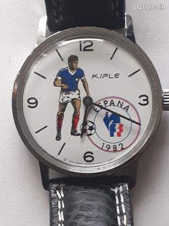 Ancienne Montre De Col Mécanique KIPLE - Argentée, Chiffres Romains, Remontage Manuel