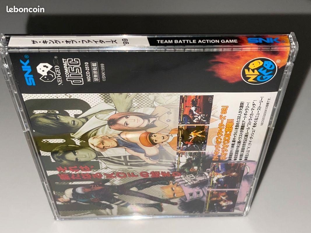 The King of Fighters 99 Snk Neo Geo Aes Japan Ntsc Phone Card