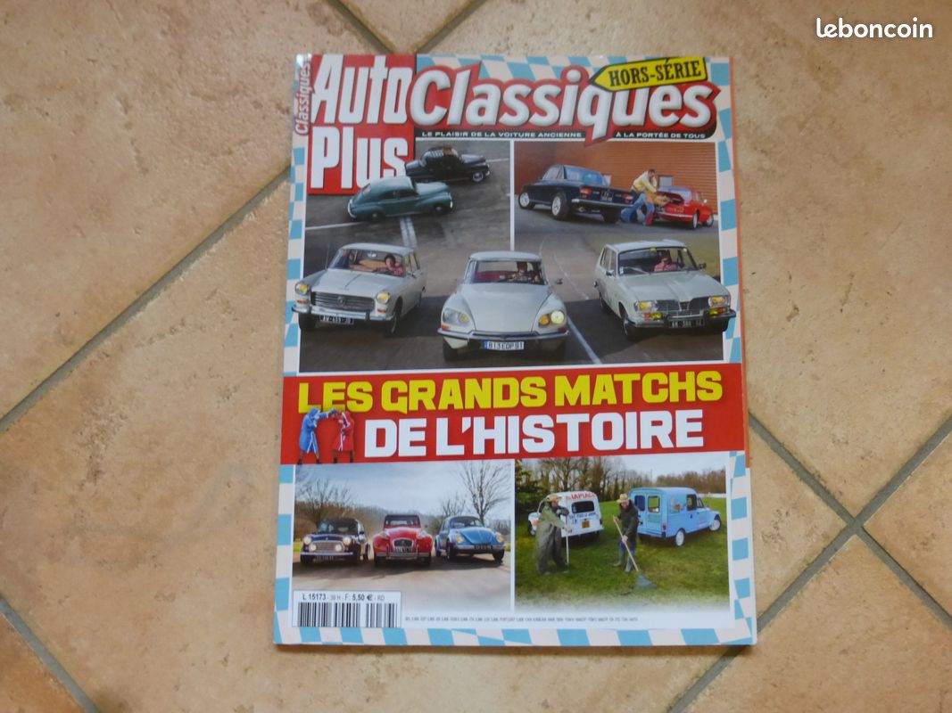 Lot de 9 magazines AUTO PLUS CLASSIQUES, en parfait état, du n°76 ...