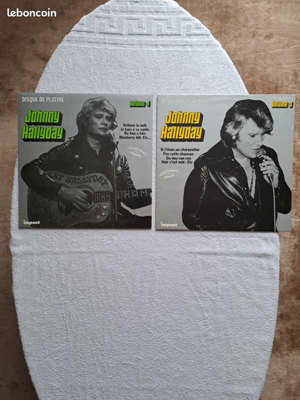 Vinyles johnny hallyday disques de platine (image 1)