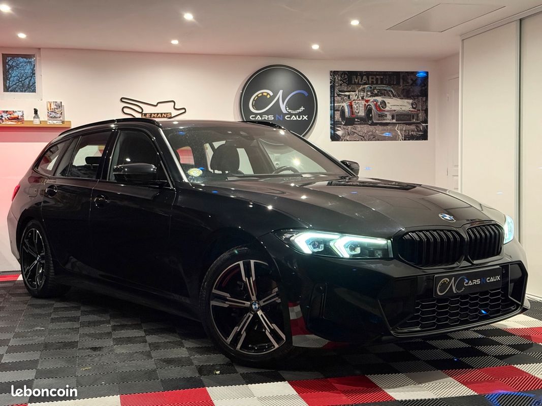 BMW 2.0L 316d LCI Touring M Sport - ATTELAGE - HUD - 1ère main Origine FRANCE - Phares LED - CarPlay - Caméra - Sièges Sport - Coffre électrique - DISPO Phase 2 (image 1)