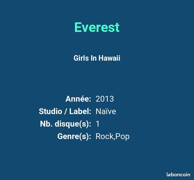 Everest - Girls In Hawaii (image 2)