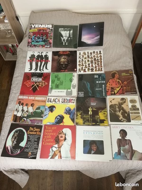 Vinyle 33 tours Elton John/ Dalila/zouk/jazz et blues (image 1)