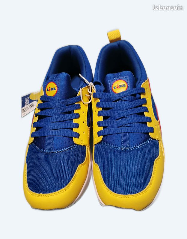 Baskets Lidl Neuves Multicolores - Pointure 40 Homme, Modèle Sportif 2019