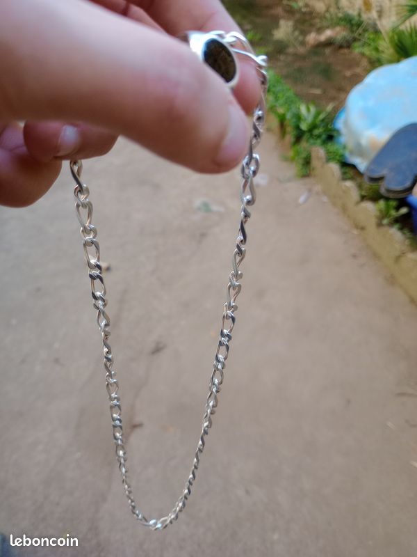 Bague et argent pur Montres Bijoux