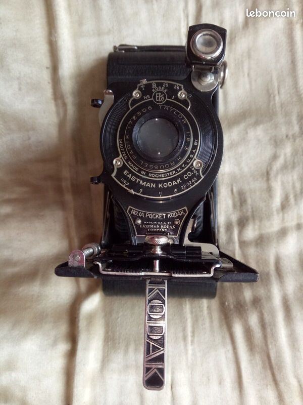 Appareil photo ancien Kodak Petite - appareil pliant à soufflet - vintage - Photo, audio & vidéo