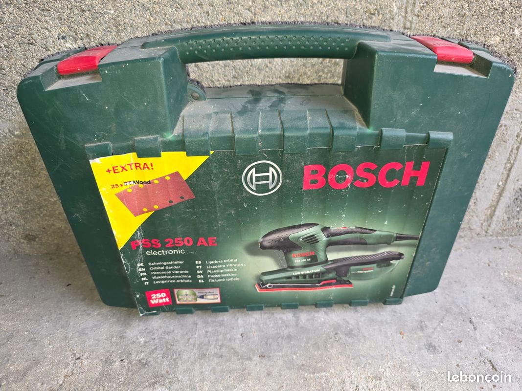 Ponceuse vibrante Bosch PSS 250 AE avec coffret (image 2)