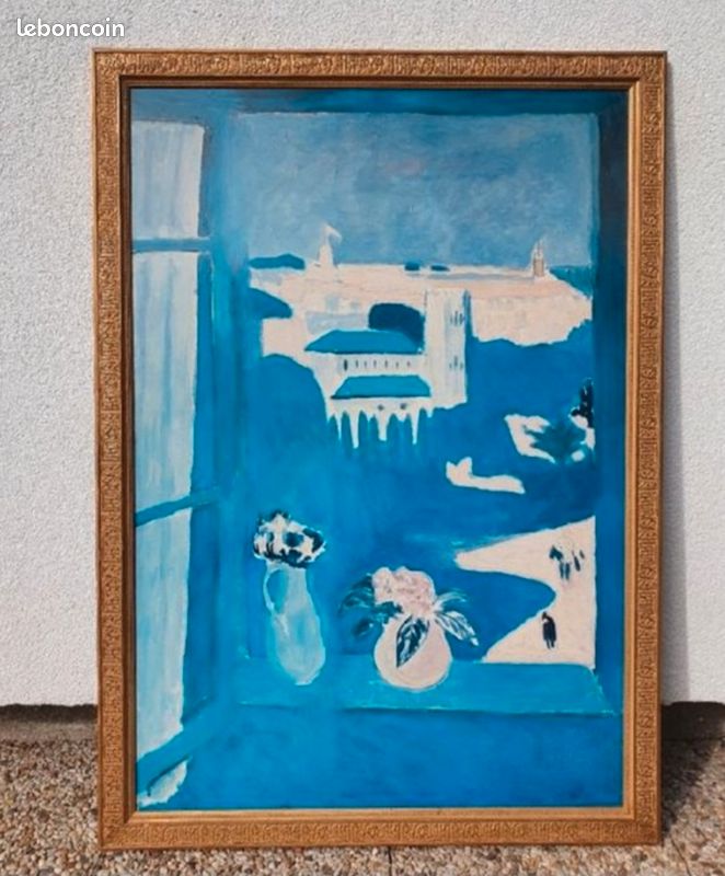 Madame Matisse, Madras rouge de Henri Matisse - Reproduction tableau