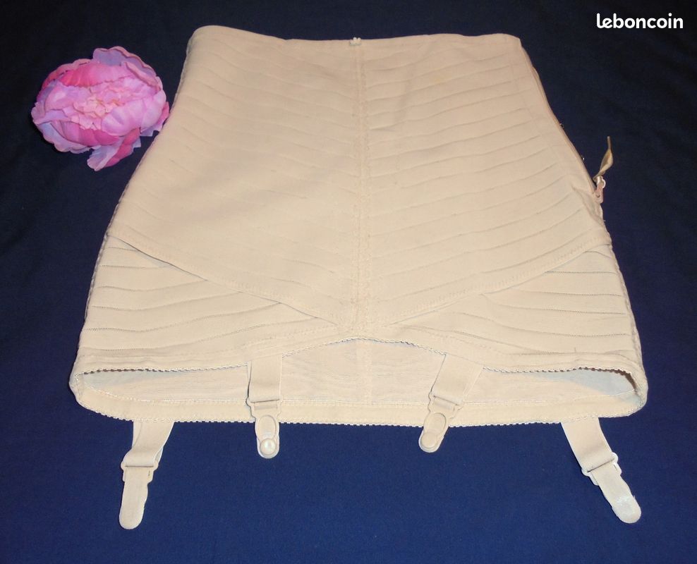 Porte-jarretelles-gaine Envie Taille 3XL – Noir – Neuf Avec étiquettes – Vintage France