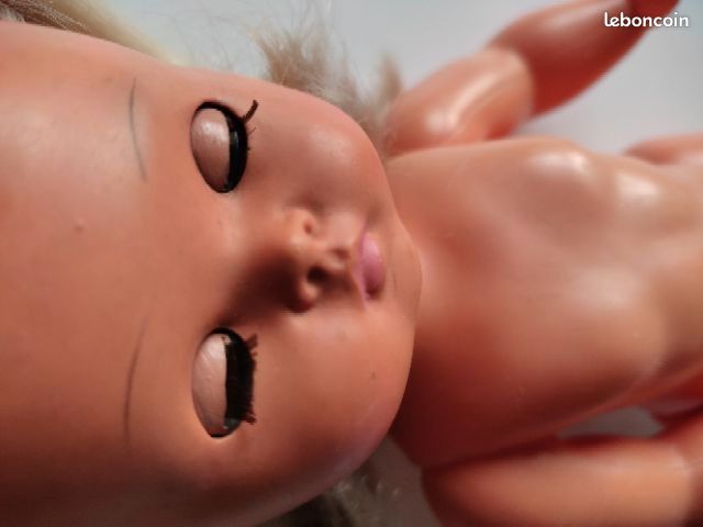 Poupée Clodrey Polyflex 45cm France 1970 – Modèle D'expo, état Neuf Jamais Joué