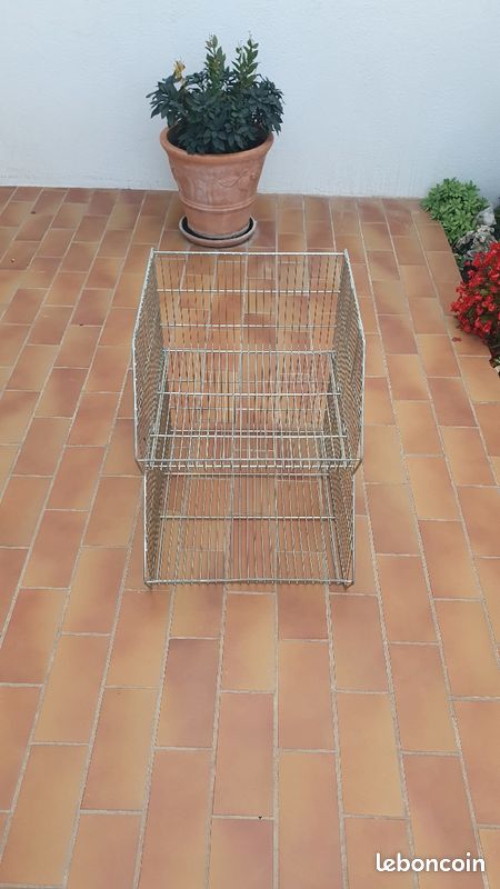 2 Paniers de stockage empilables (image 3)