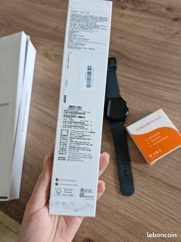 Montre intelligente samsung galaxy watch fe noir 1,2 40 mm (image 5)