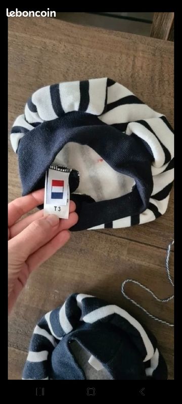 Ensemble marin bonnet (image 8)